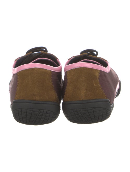 Nicole Saldana Colorblock Pattern Scalloped Accent Sneakers