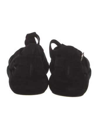 Nicole Saldana Suede Gladiator Sandals