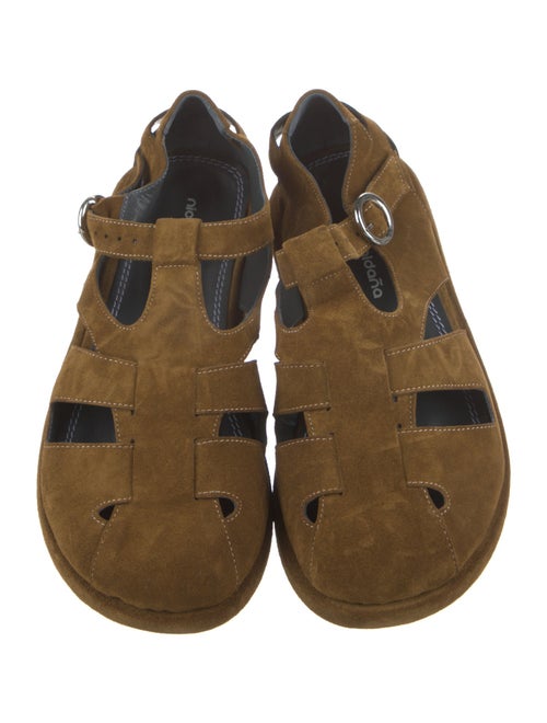 Nicole Saldana Suede Sandals