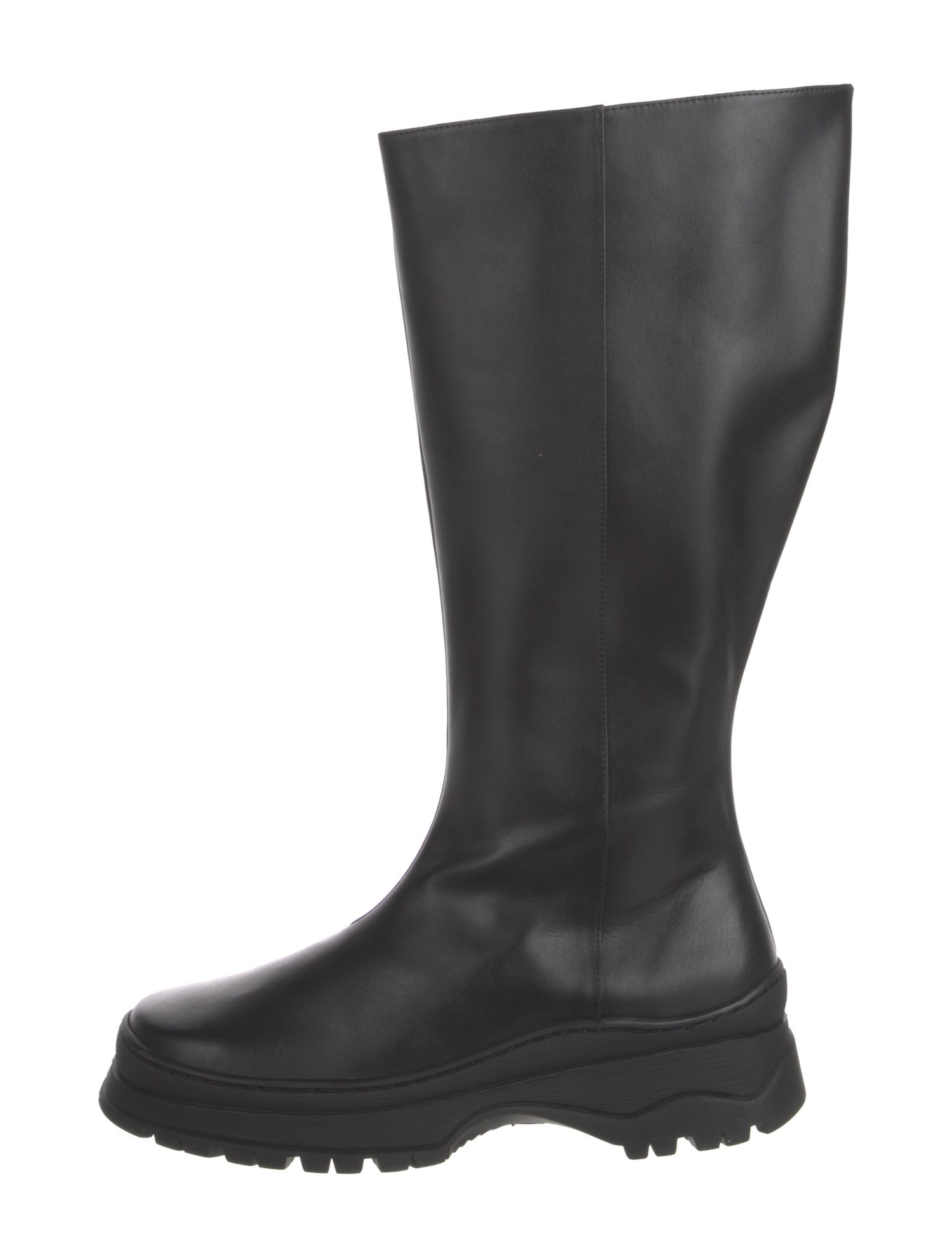 Nicole Saldana Leather Rain Boots