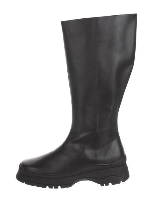 Nicole Saldana Leather Rain Boots