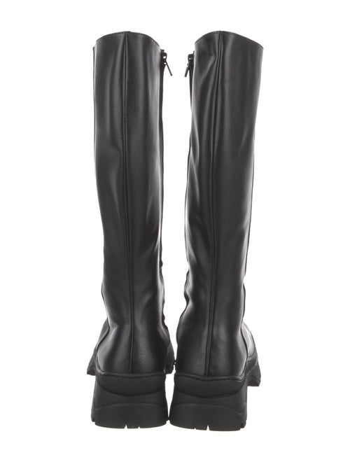 Nicole Saldana Leather Rain Boots