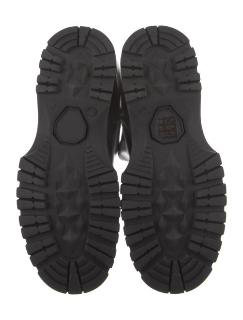 Nicole Saldana Leather Rain Boots