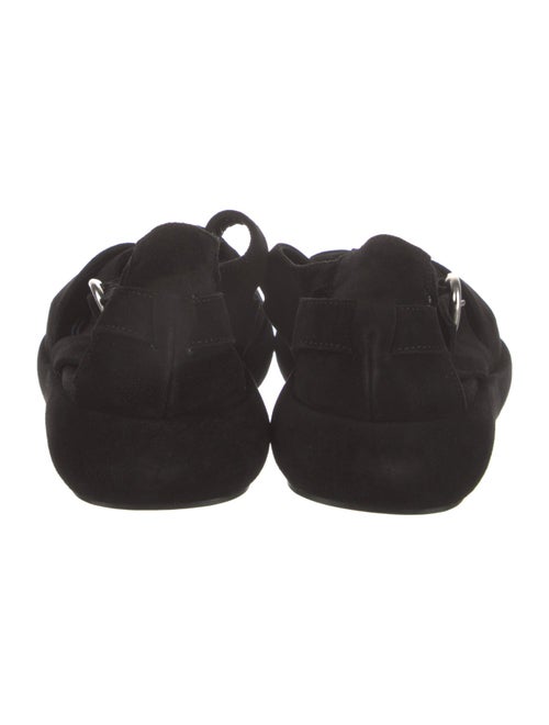 Nicole Saldana Suede Slingback Sandals