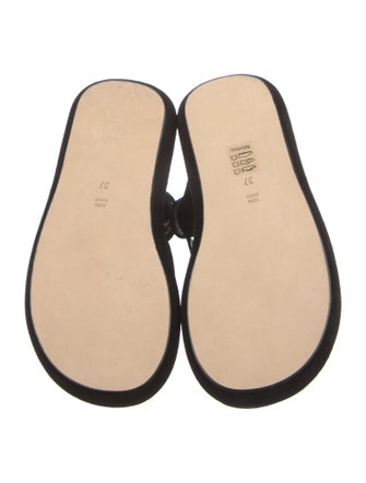 Nicole Saldana Suede Slingback Sandals