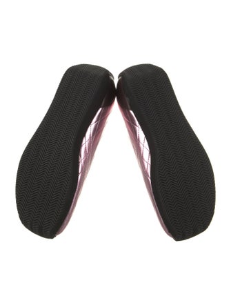 Nicole Saldana Leather Colorblock Pattern Sneakers