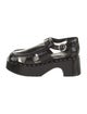 Nicole Saldana Patent Leather Gladiator Sandals