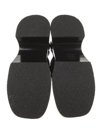 Nicole Saldana Patent Leather Gladiator Sandals