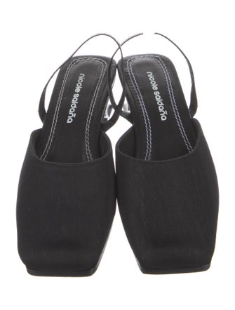 Nicole Saldana Mesh Slingback Pumps