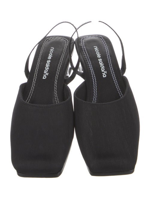 Nicole Saldana Mesh Slingback Pumps