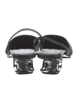 Nicole Saldana Mesh Slingback Pumps