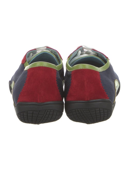 Nicole Saldana Colorblock Pattern Scalloped Accent Sneakers