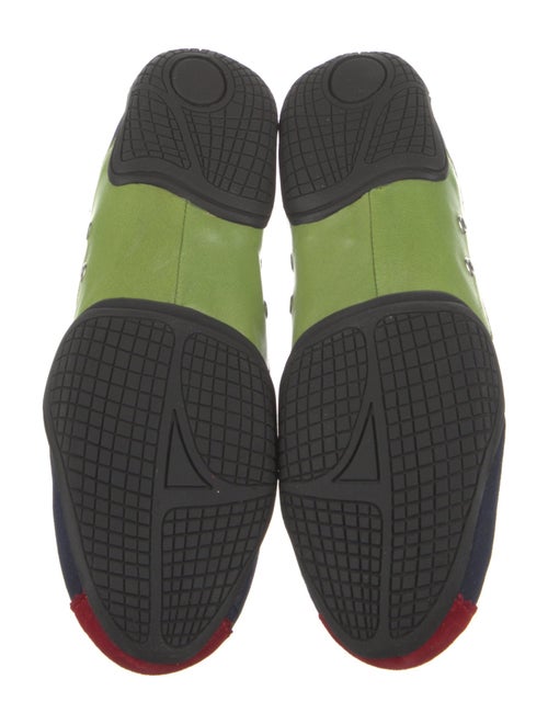 Nicole Saldana Colorblock Pattern Scalloped Accent Sneakers