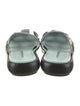 Nicole Saldana Leather Slides