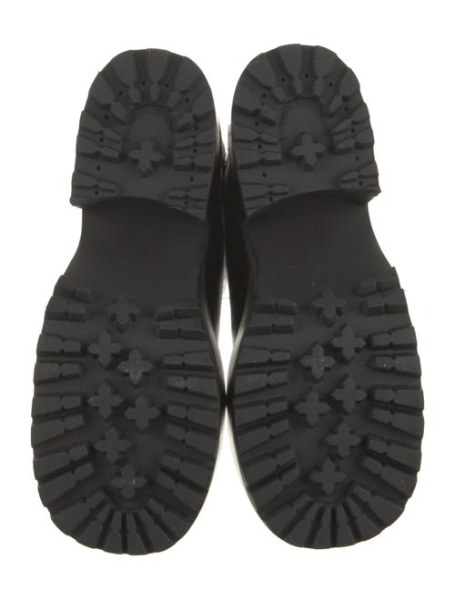 Nicole Saldana Leather Rain Boots