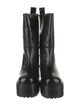 Nicole Saldana Leather Rain Boots