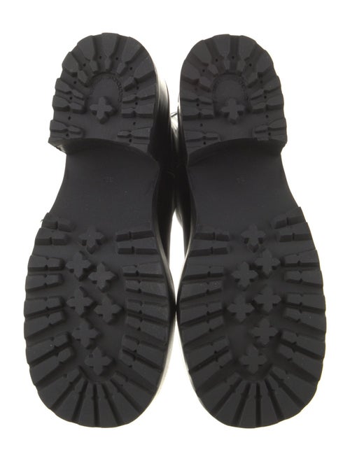 Nicole Saldana Leather Rain Boots