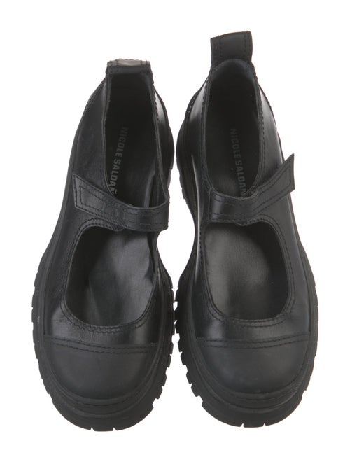 Nicole Saldana Leather Mary Jane Flats