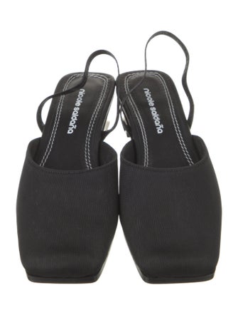 Nicole Saldana Mesh Slingback Sandals