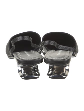 Nicole Saldana Mesh Slingback Sandals