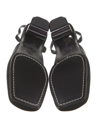 Nicole Saldana Mesh Slingback Sandals