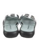 Nicole Saldana Leather Slides