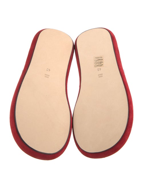 Nicole Saldana Suede Slingback Sandals