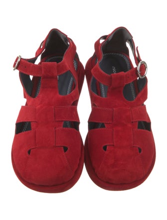 Nicole Saldana Suede Sandals