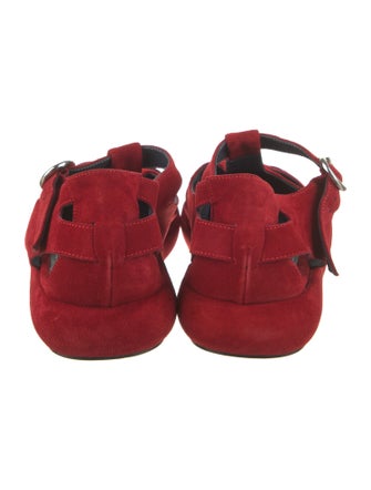 Nicole Saldana Suede Sandals