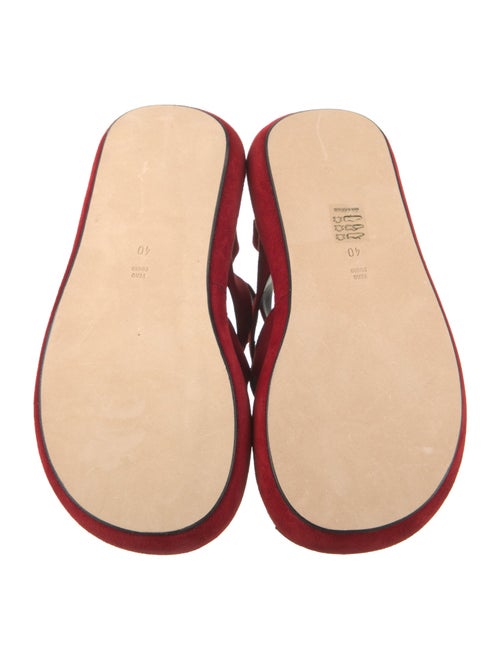 Nicole Saldana Suede Sandals