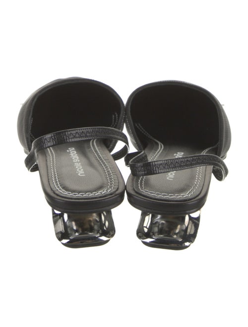 Nicole Saldana Mesh Printed Slingback Pumps