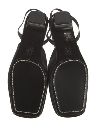 Nicole Saldana Mesh Printed Slingback Pumps