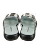 Nicole Saldana Leather Slides