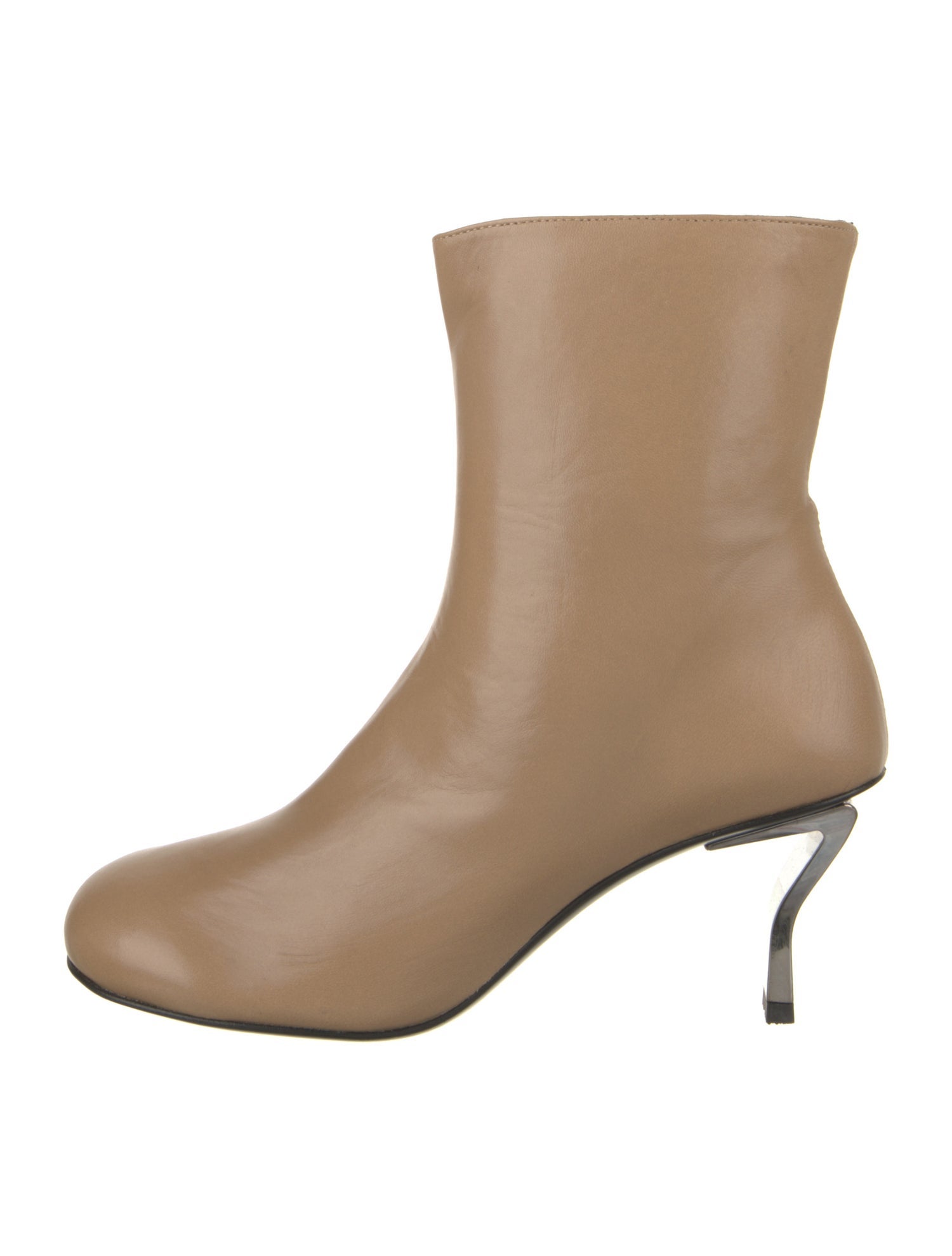 Nicole Saldana Leather Boots