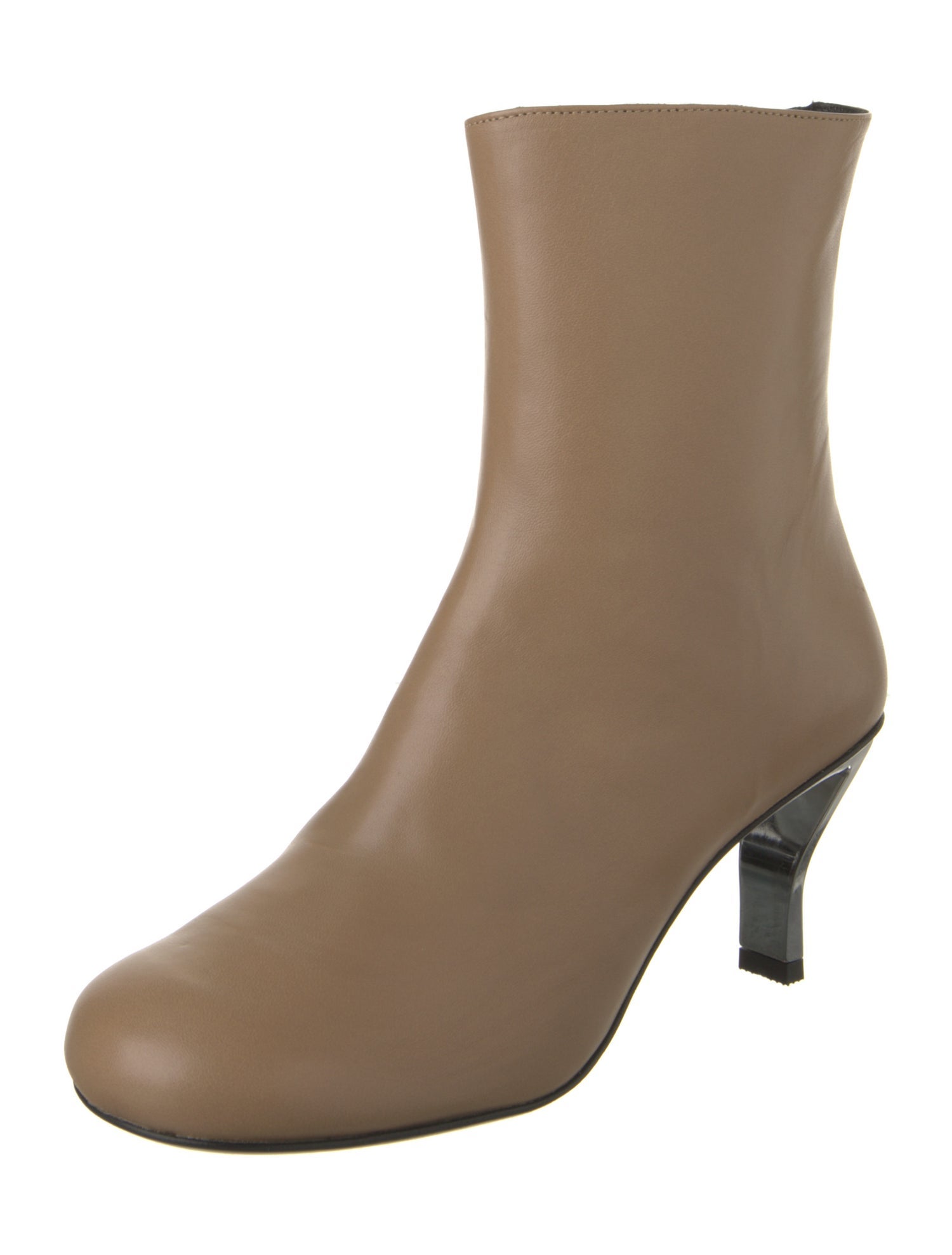 Nicole Saldana Leather Boots