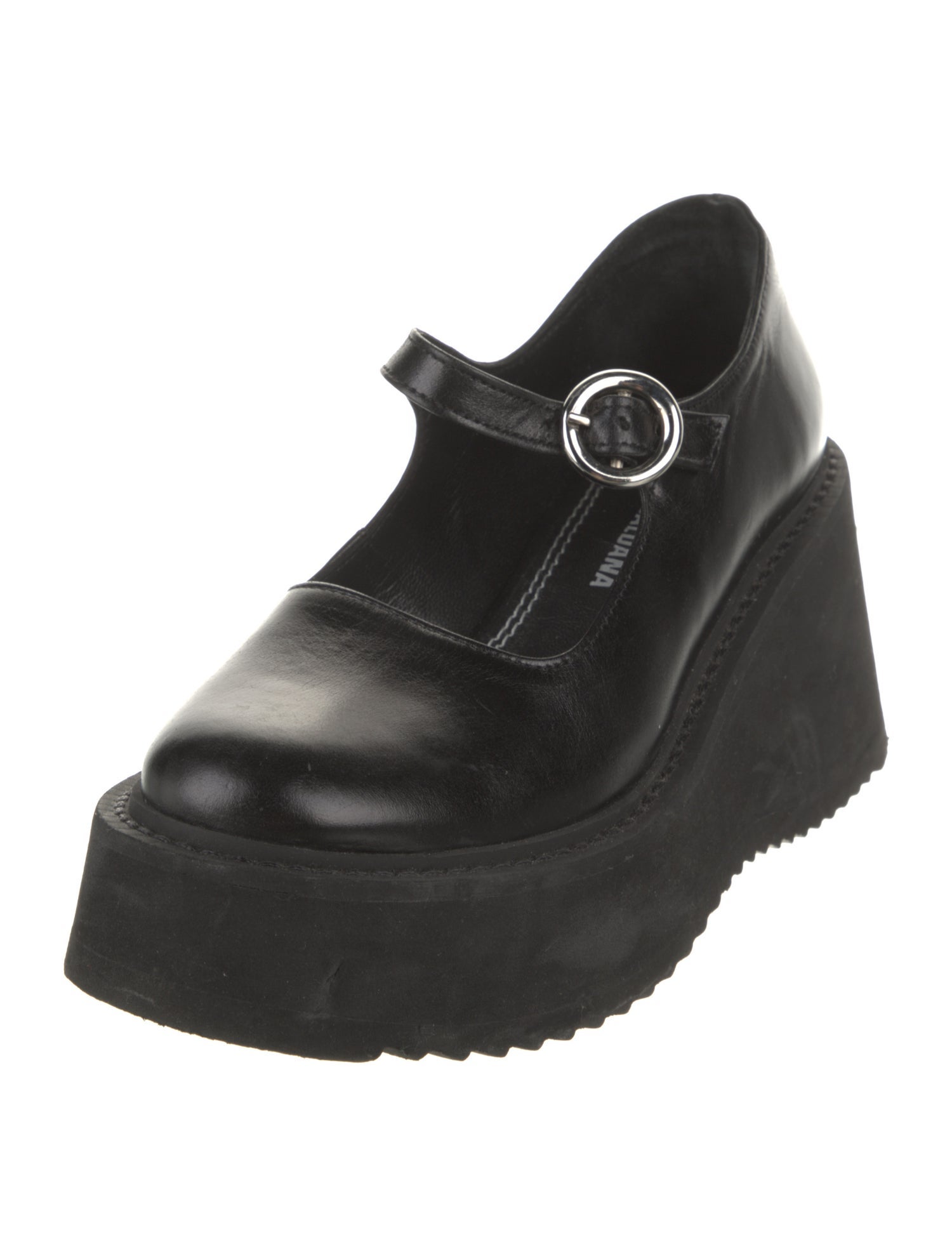 Nicole Saldana Leather Pumps