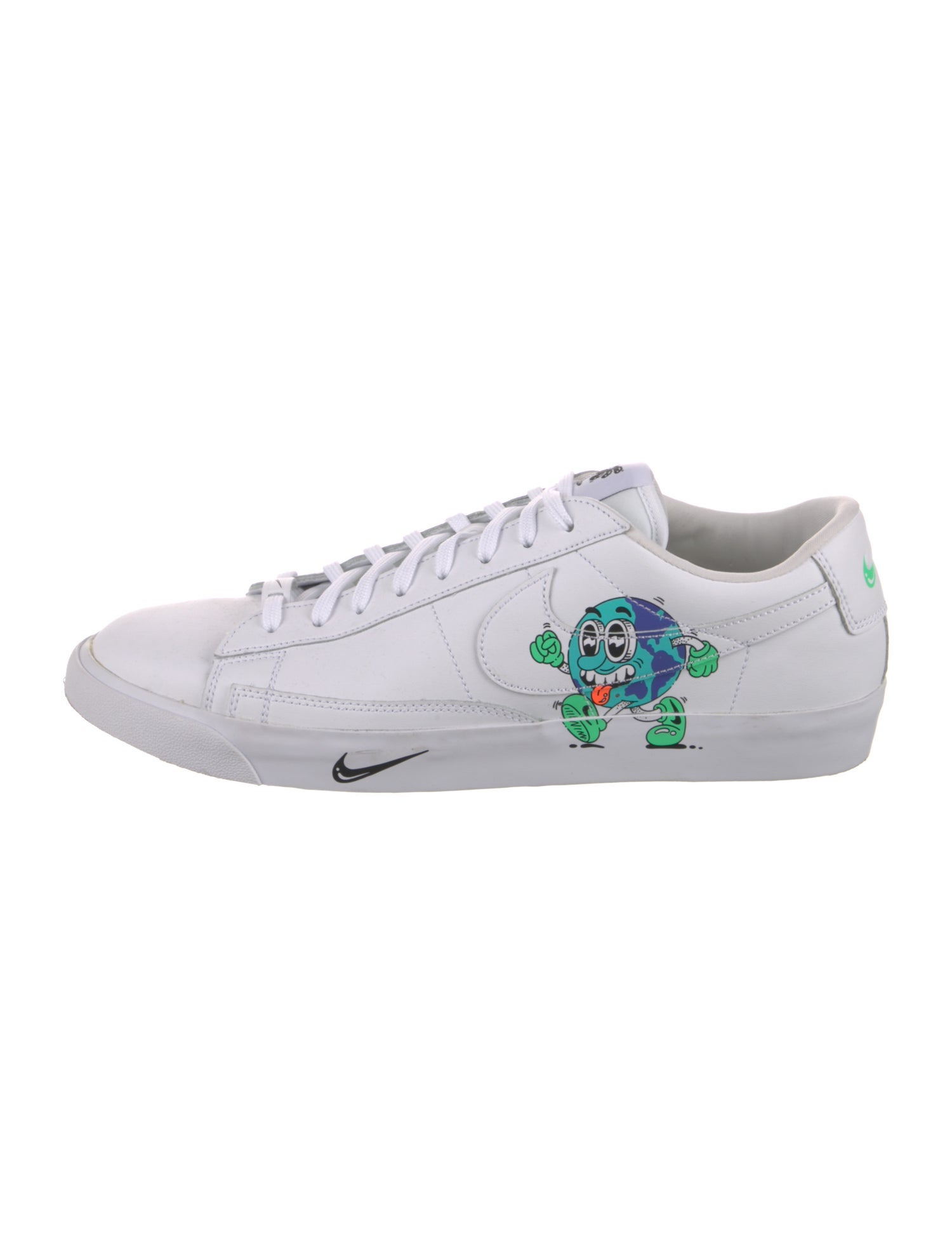 Nike x Steve Harrington Leather Graphic Print Sneakers