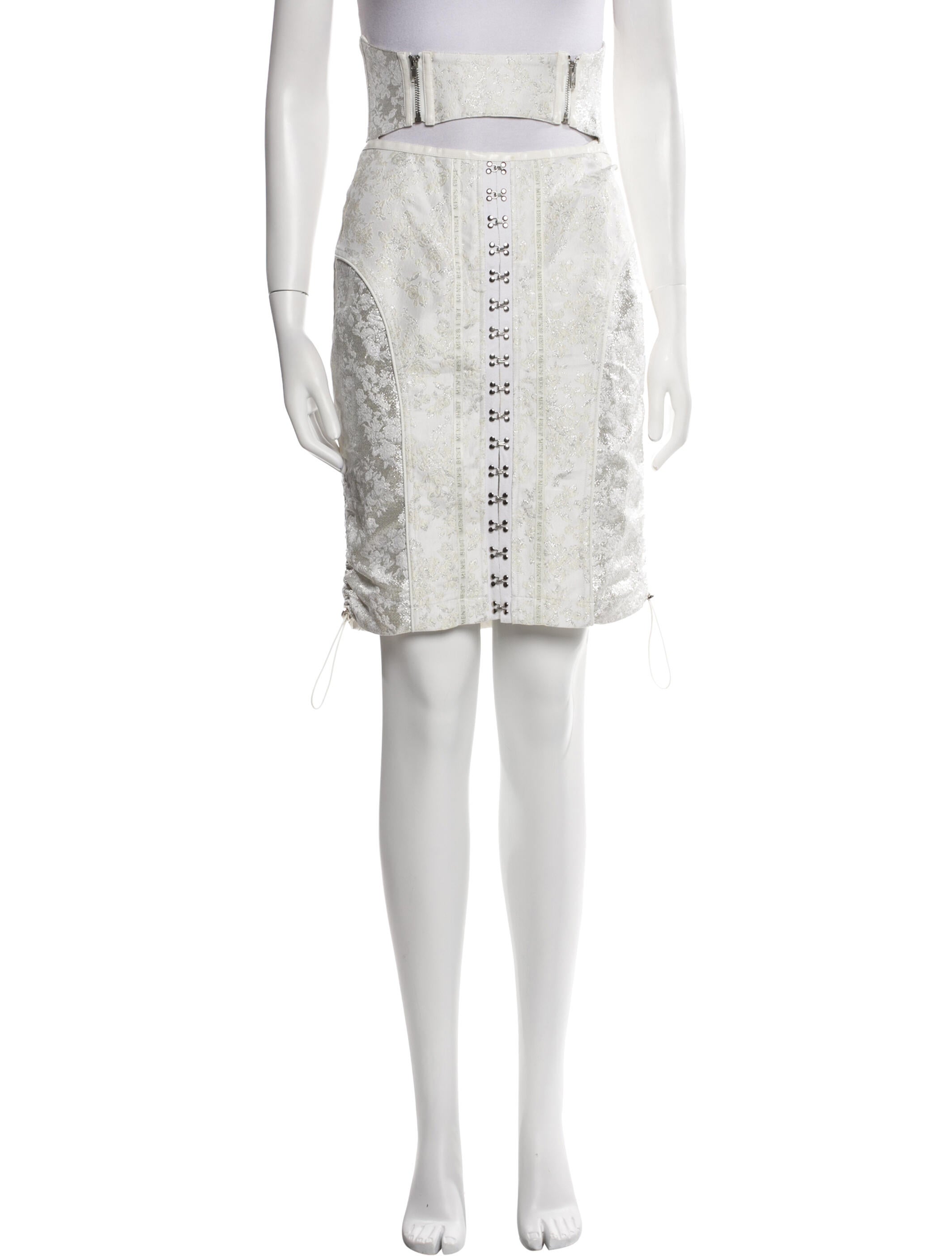 Nodress Printed Knee-Length Skirt