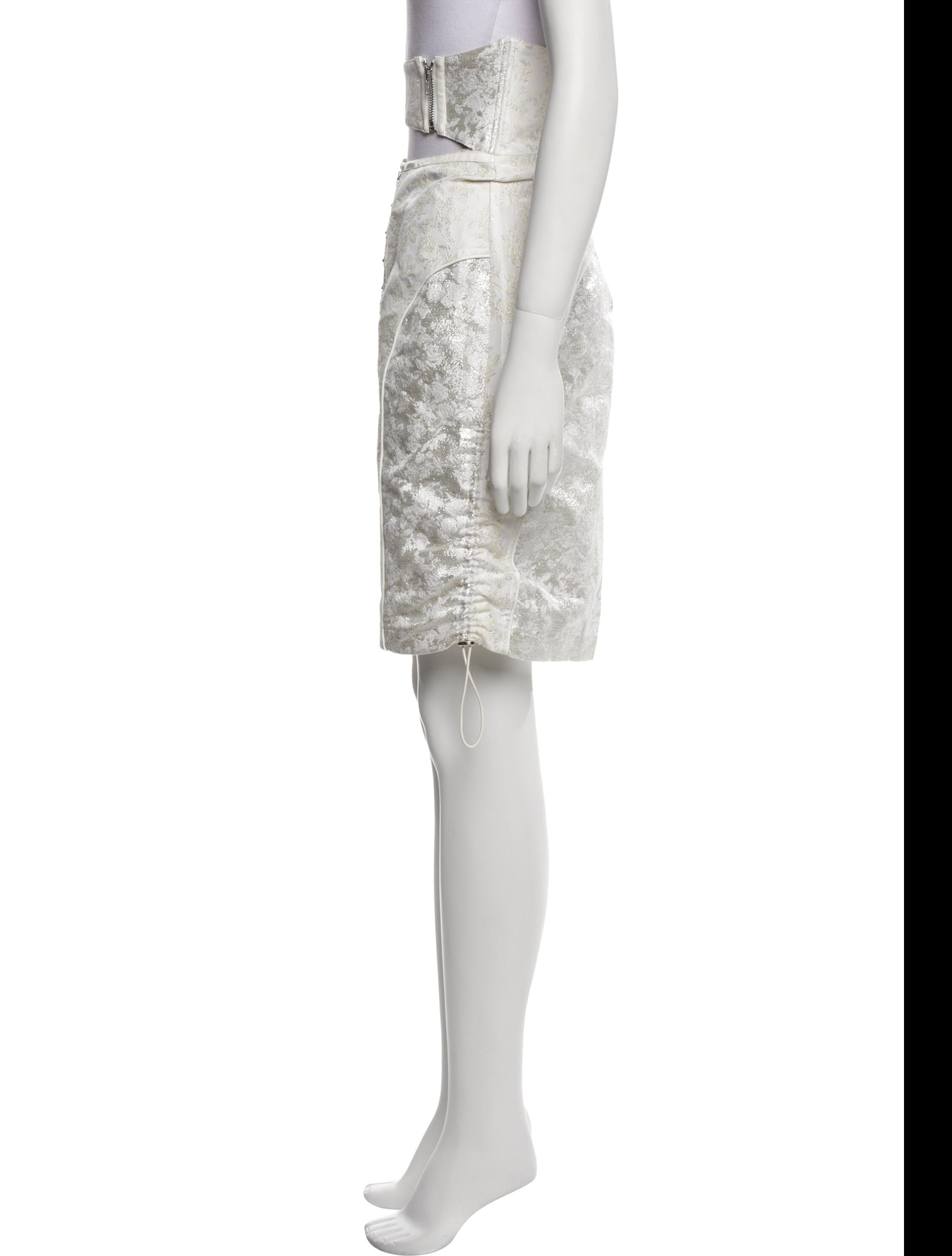 Nodress Printed Knee-Length Skirt