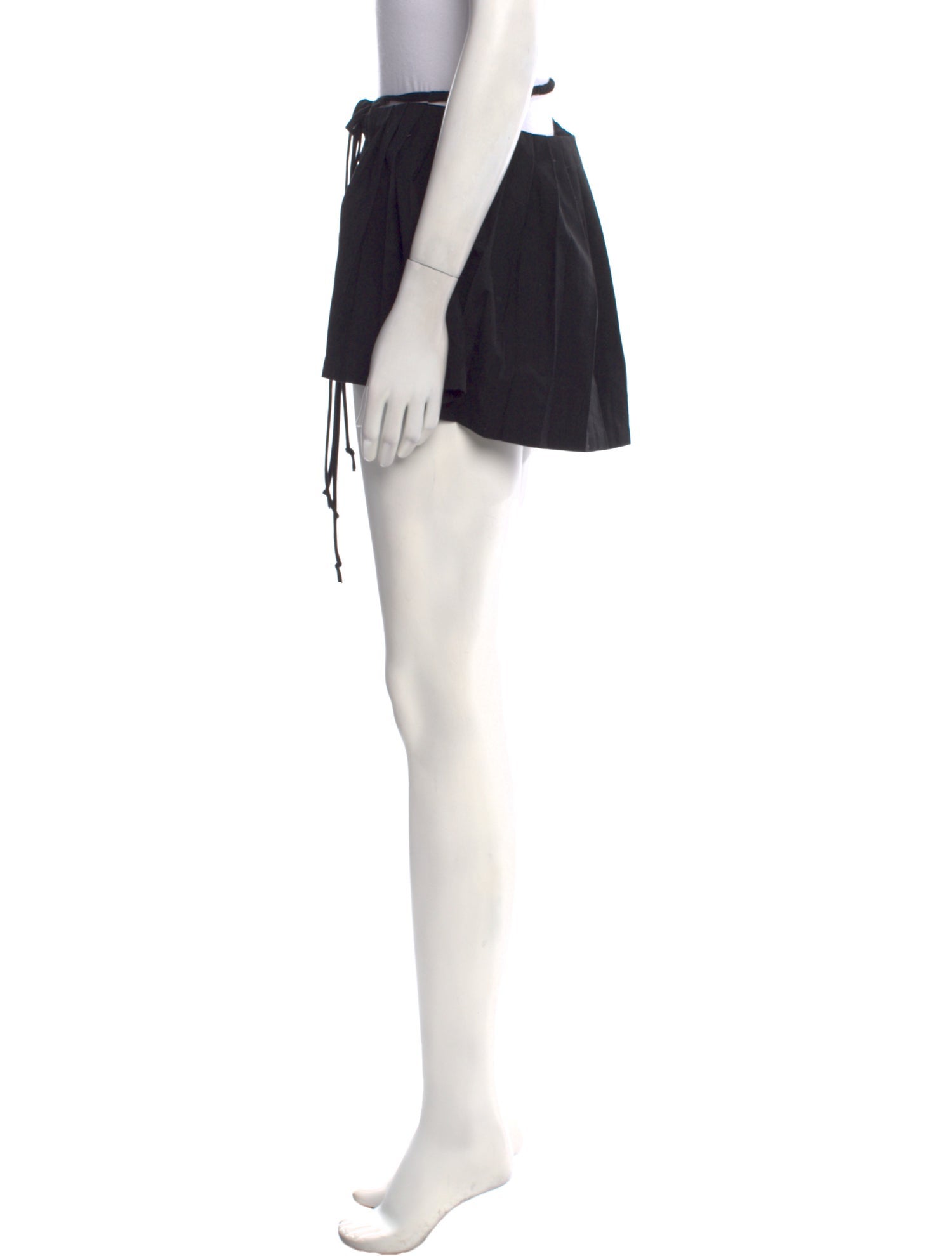 Nodress Pleated Accents Mini Skirt