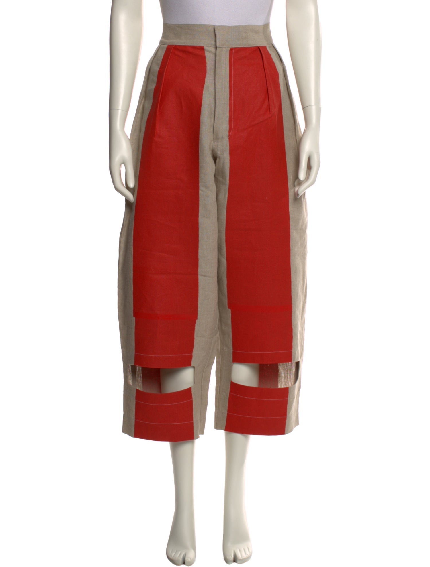 Nancy Stella Soto Linen Wide Leg Pants
