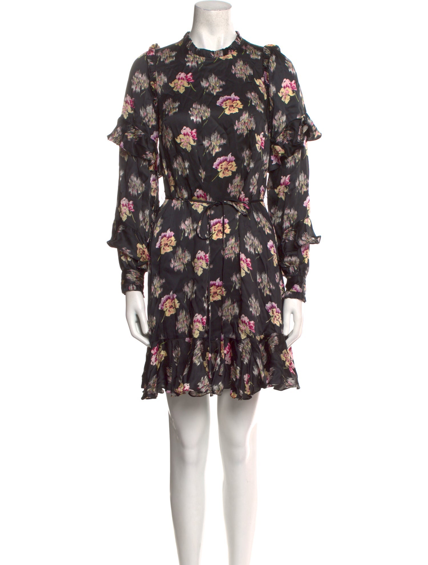 Needle & Thread Floral Print Mini Dress