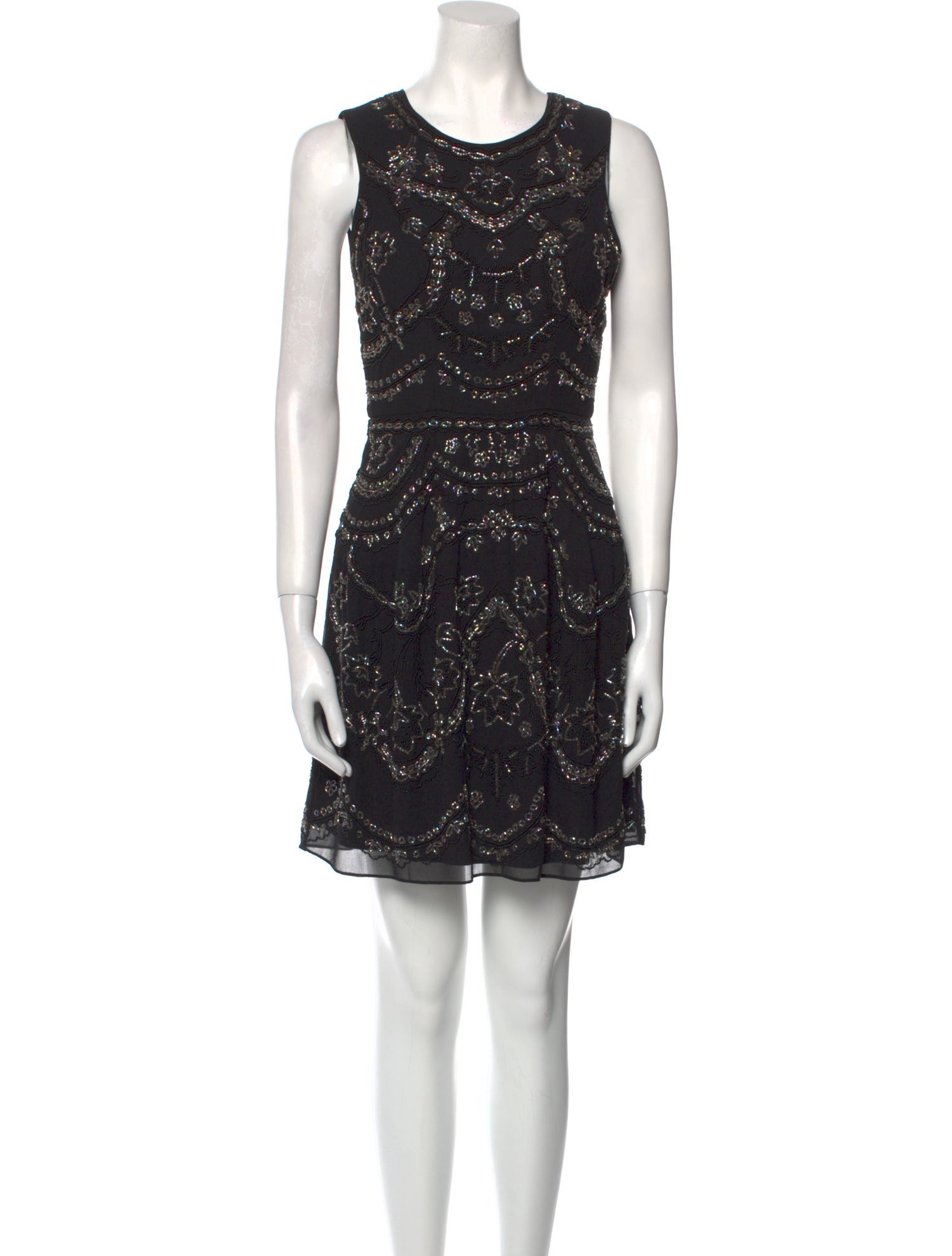 Needle & Thread Lace Pattern Mini Dress