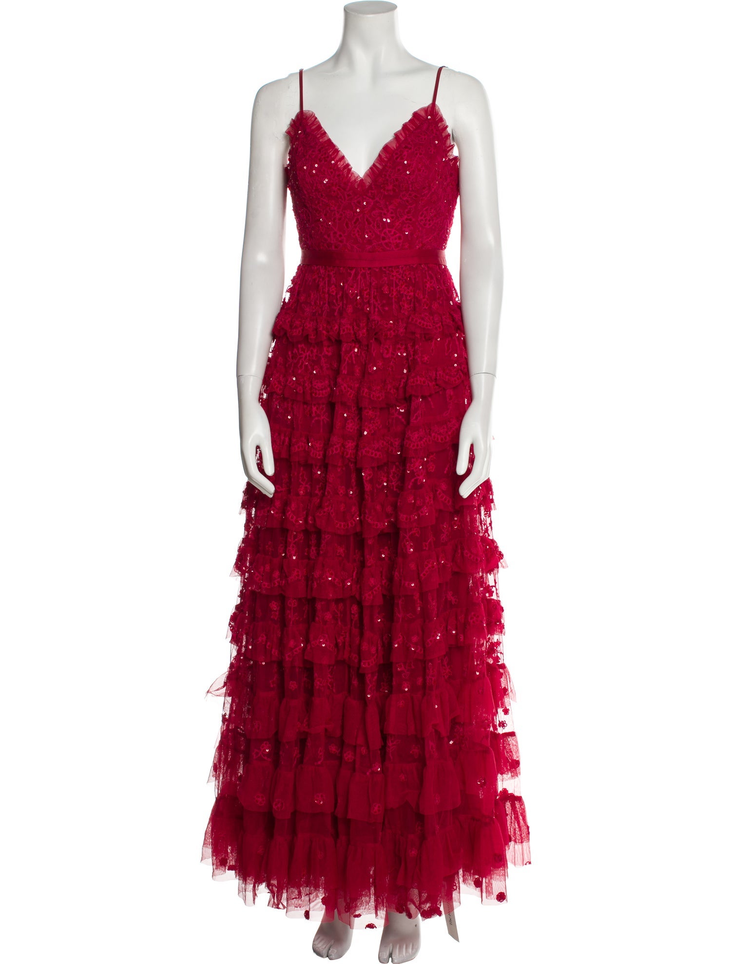 Needle & Thread Nylon Long Dress