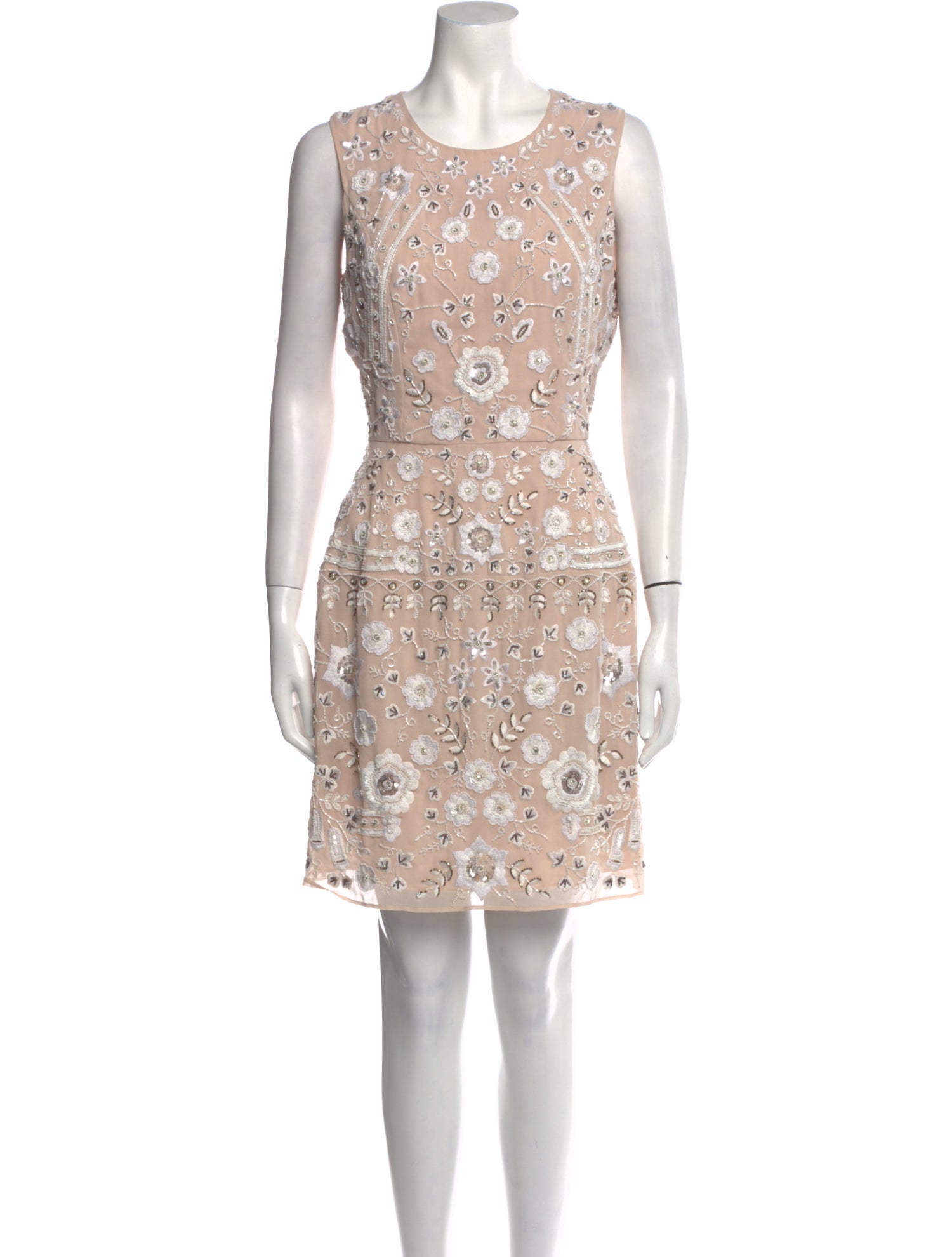 Needle & Thread Lace Pattern Mini Dress