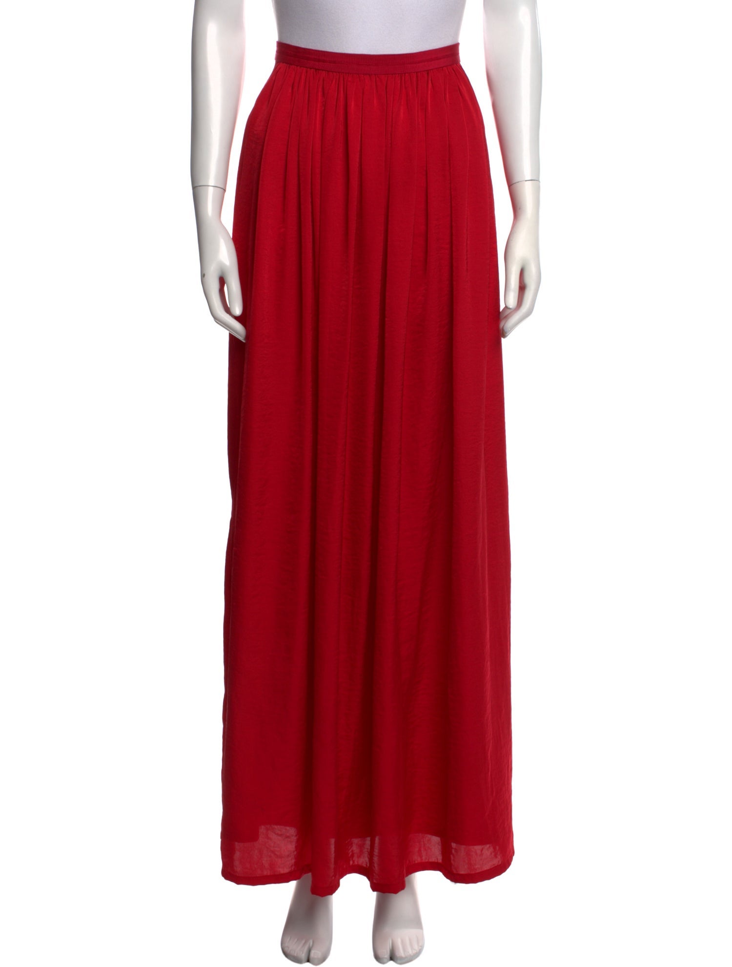 Needle & Thread Pleated Accents Long Skirt