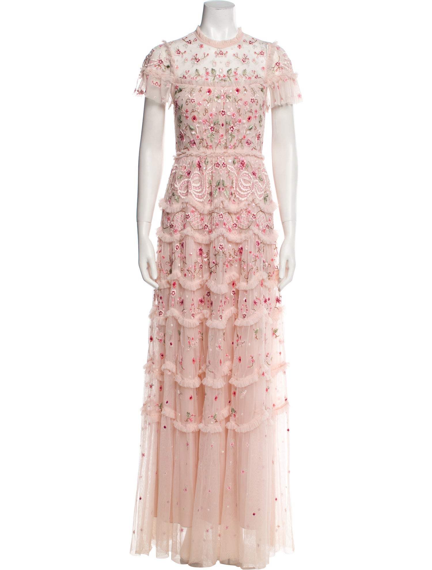 Needle & Thread Nylon Long Dress