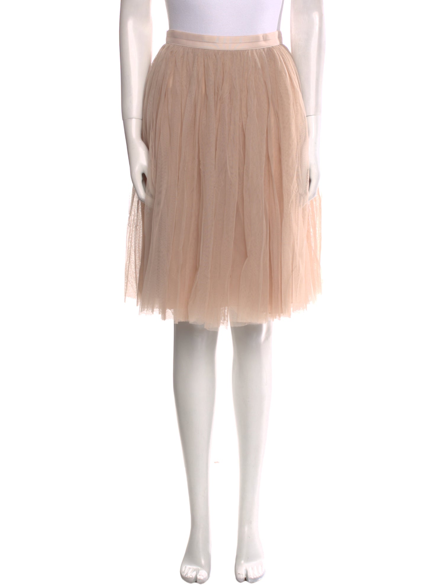 Needle & Thread Nylon Knee-Length Skirt