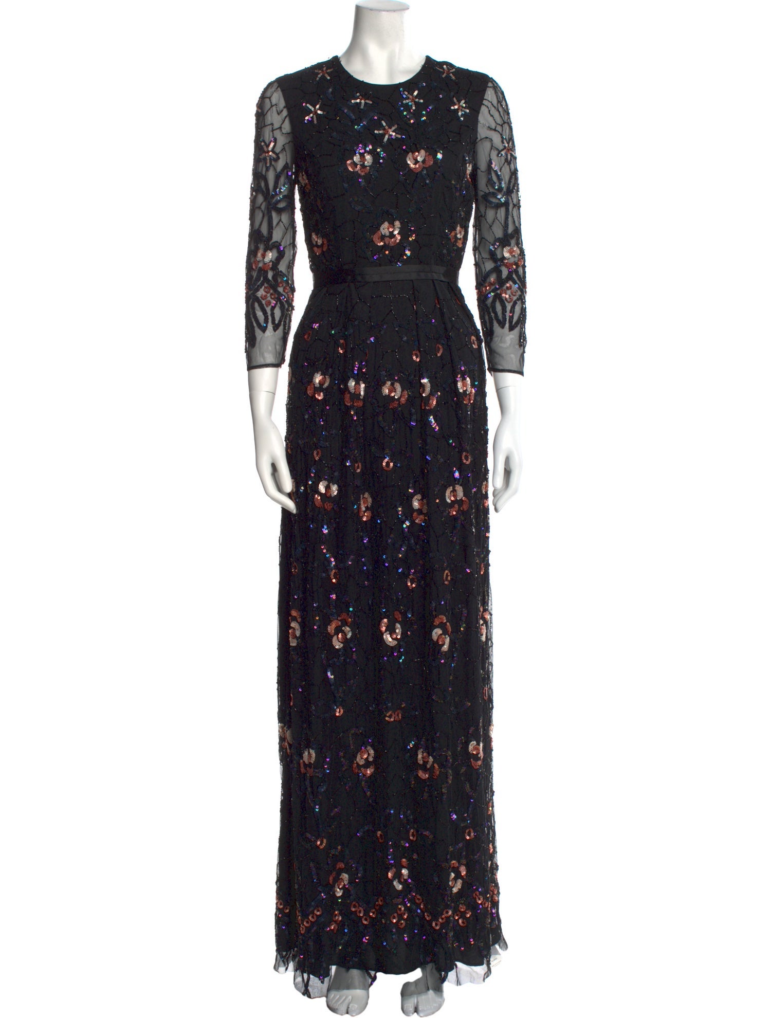 Needle & Thread Nylon Long Dress