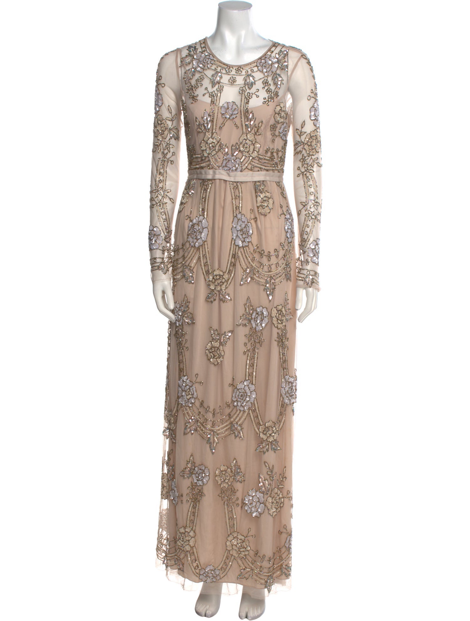 Needle & Thread Lace Pattern Long Dress